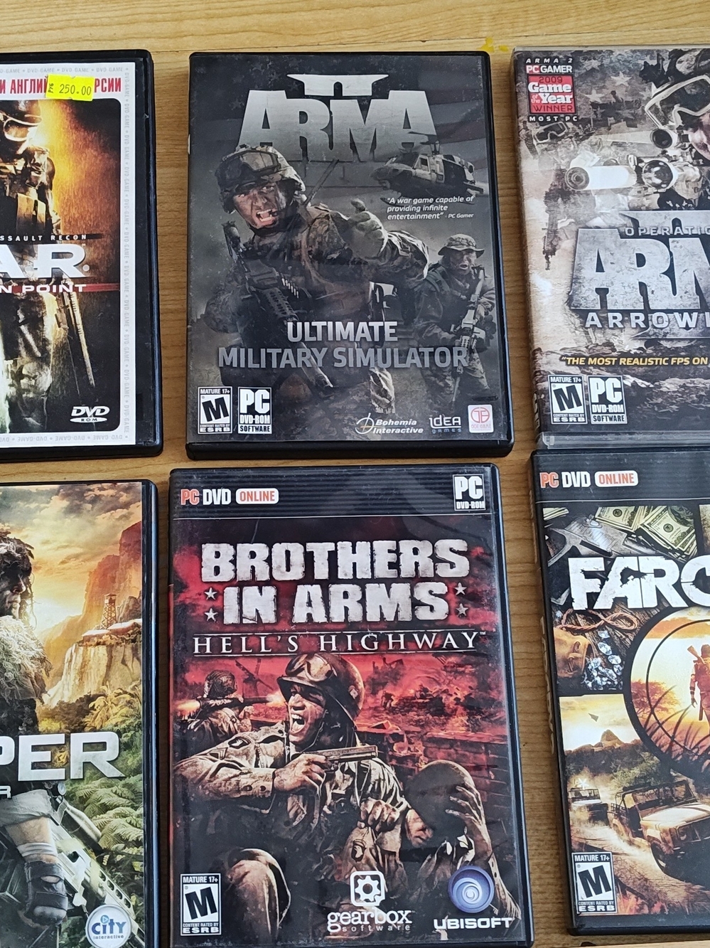 6x PC Games Bundle